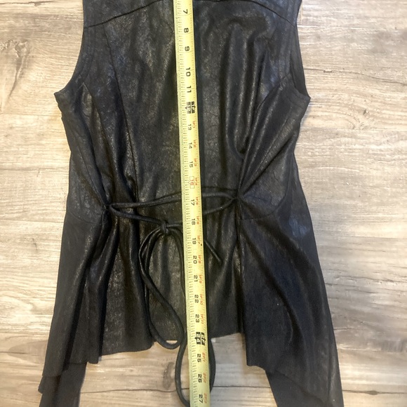 Dex Faux Leather Vest - Picture 4 of 6